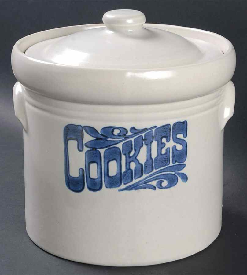 Yorktowne Cookie Jar & Lid by Pfaltzgraff-1