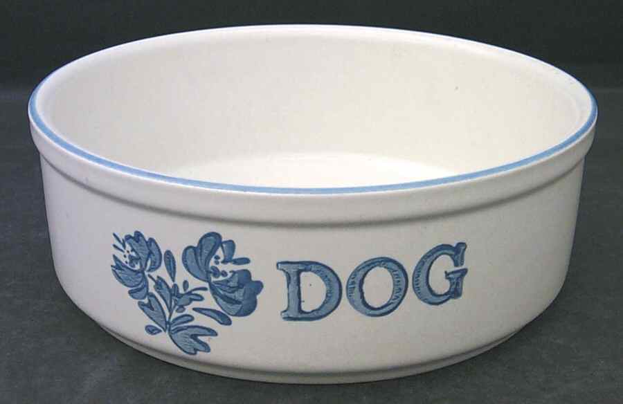 Yorktowne Dog Bowl by Pfaltzgraff-1