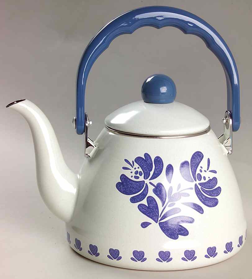 Yorktowne Individual Metal Kettle & Lid by Pfaltzgraff-1