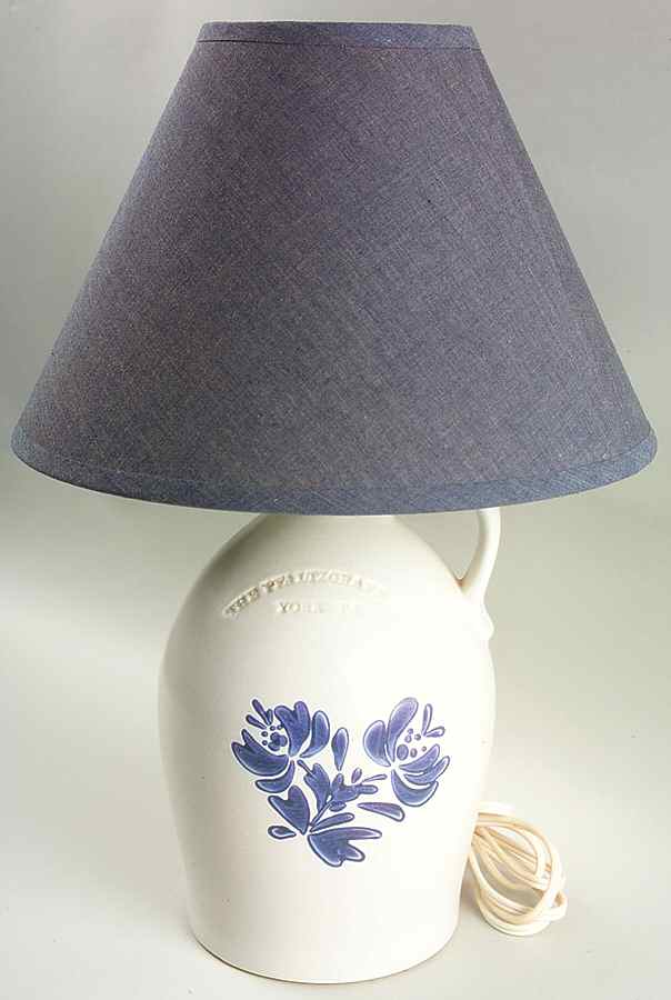 Yorktowne Large Jug Table Lamp & Shade by Pfaltzgraff-1