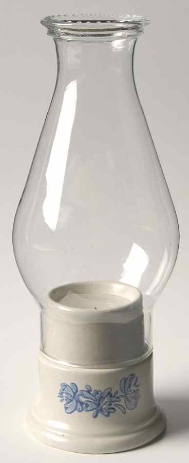 Yorktowne Hurricane Lamp & Globe by Pfaltzgraff-1