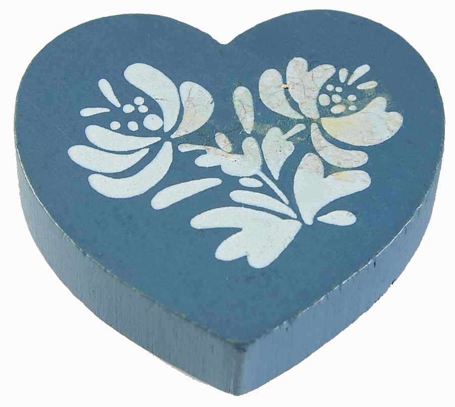 Yorktowne Wood Heart Magnet by Pfaltzgraff-1