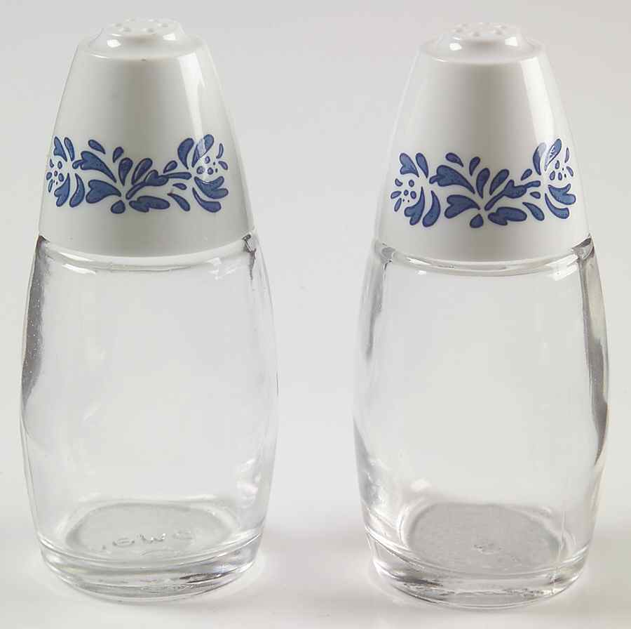 Yorktowne Glassware Salt and Pepper Set by Pfaltzgraff-1