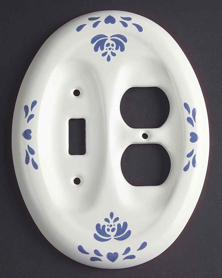 Yorktowne Combination Switchplate-Outlet Cover by Pfaltzgraff-1