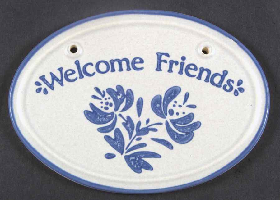 Yorktowne "Welcome" Wall Plaque by Pfaltzgraff-1