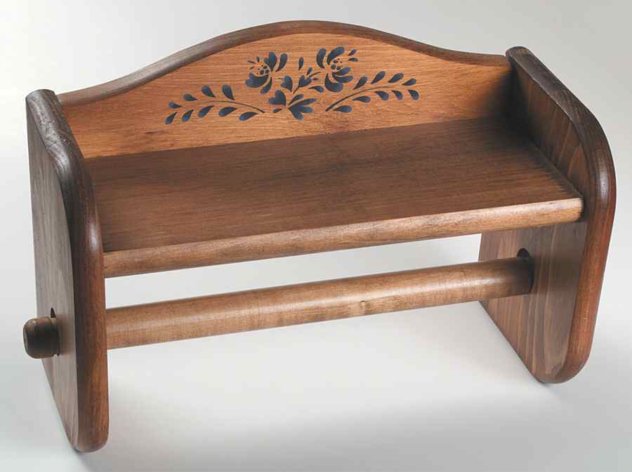 Yorktowne Wood Paper Towel Holder by Pfaltzgraff-1
