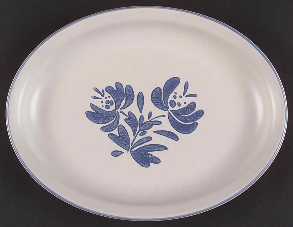 Yorktowne 13" Oval Serving Platter by Pfaltzgraff-1