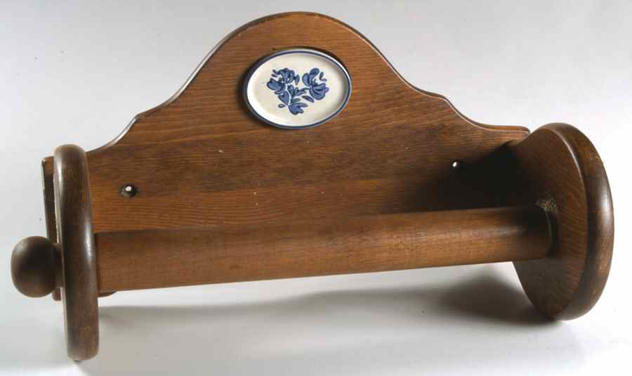Yorktowne Wood Hanging Paper Towel Holder by Pfaltzgraff-1