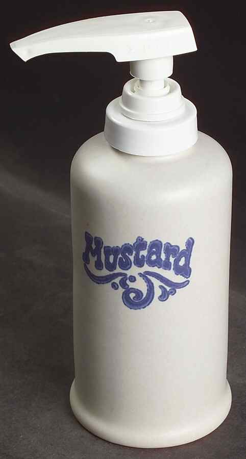 Yorktowne Mustard Dispenser by Pfaltzgraff-1