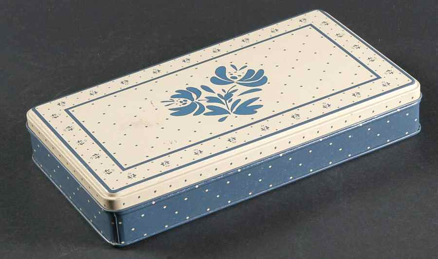 Yorktowne Metal Napkin Box by Pfaltzgraff-1