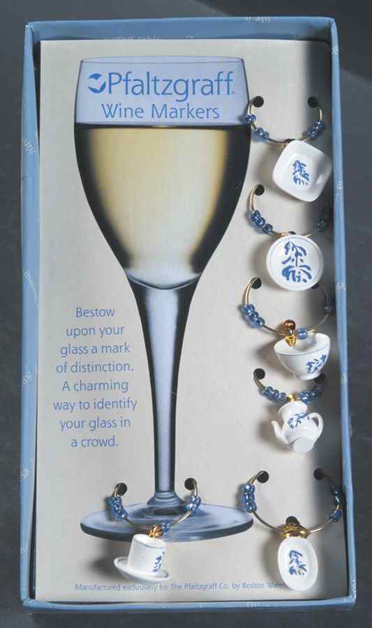 Yorktowne Wine Markers (Box Set of 6) by Pfaltzgraff-1