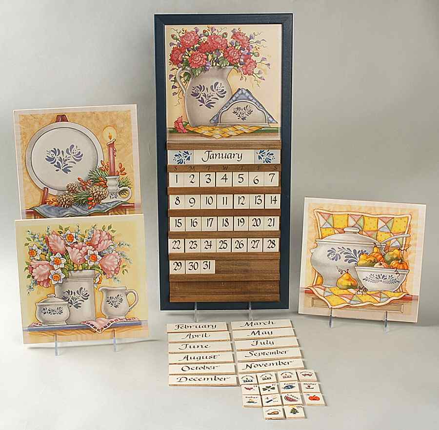 Yorktowne Four Season Perpetual Calendar by Pfaltzgraff-1