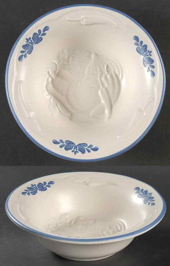Yorktowne Embossed Salsa Bowl by Pfaltzgraff-1