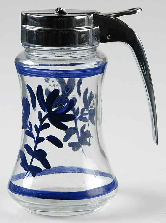 Yorktowne Glassware Syrup & Metal Lid by Pfaltzgraff-1