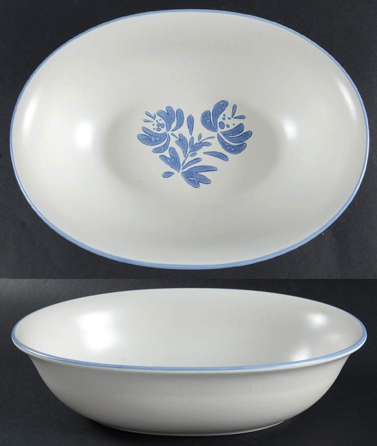 Yorktowne 12" Oval Vegetable Bowl by Pfaltzgraff-1