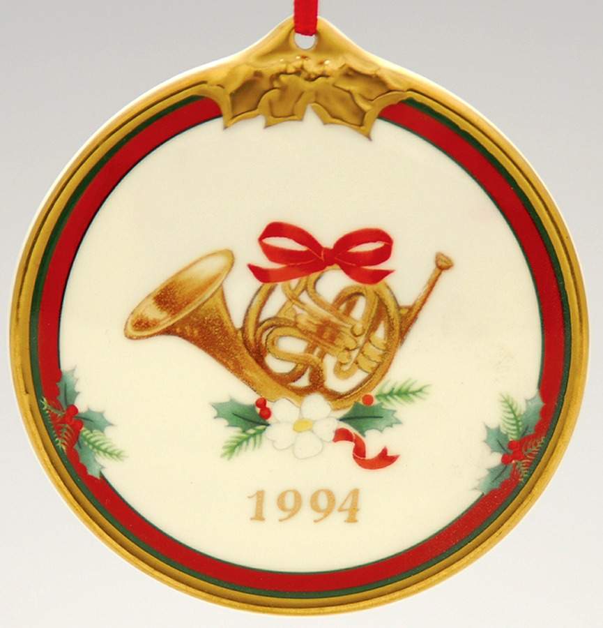 Yuletide (Bone) Ornament by Pfaltzgraff-1