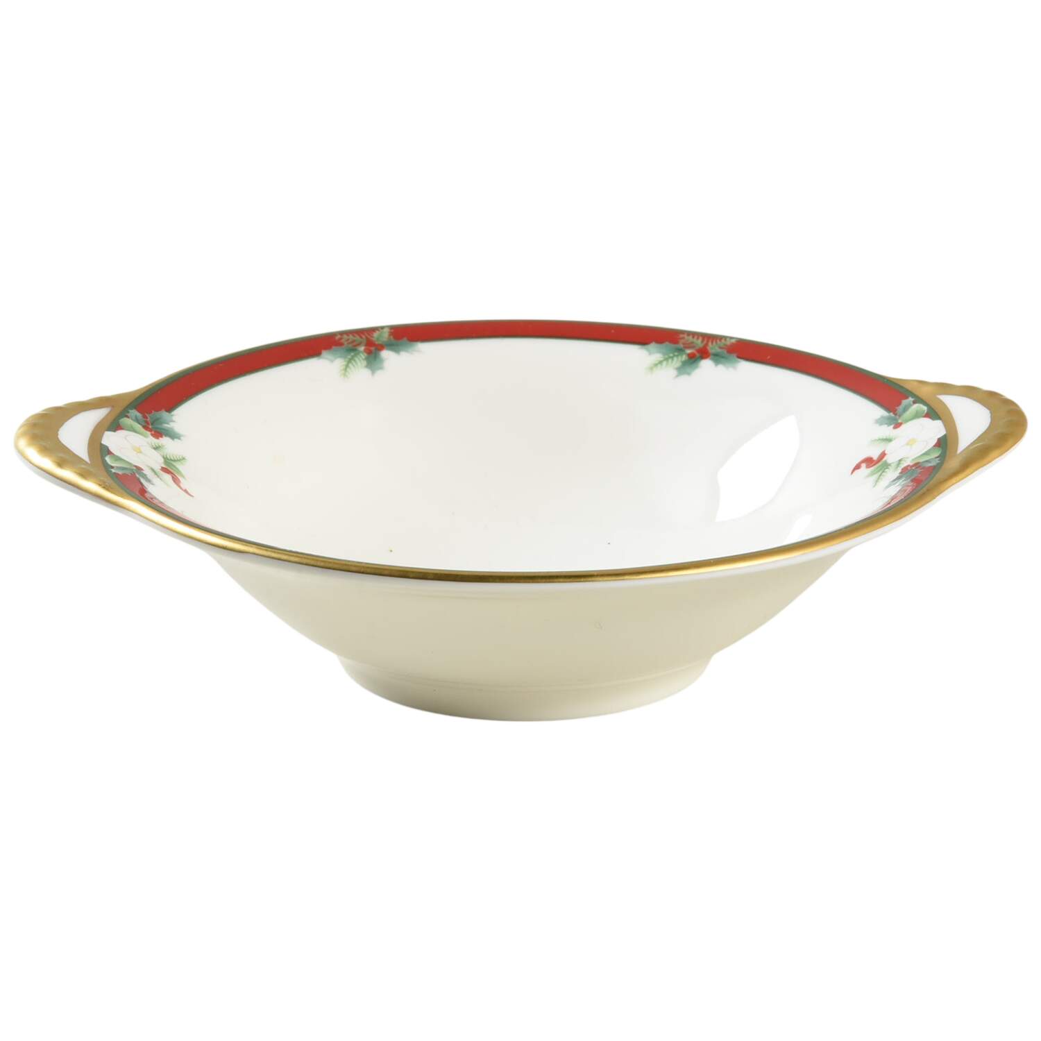 Yuletide (Bone) Treat Bowl by Pfaltzgraff-1