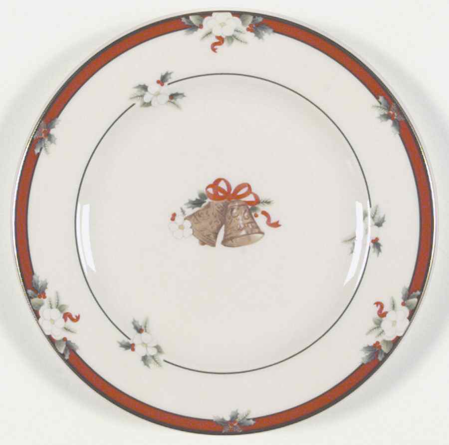Yuletide (Bone) Accent Salad Plate by Pfaltzgraff-1