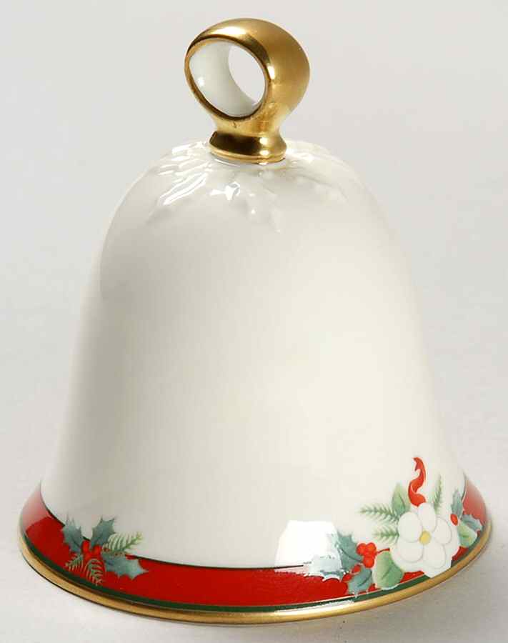 Yuletide (Bone) Bell by Pfaltzgraff-1