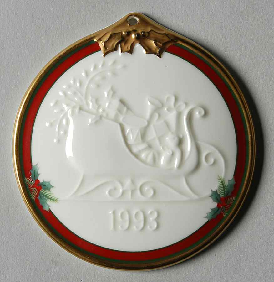 Yuletide (Bone) Ornament by Pfaltzgraff-1