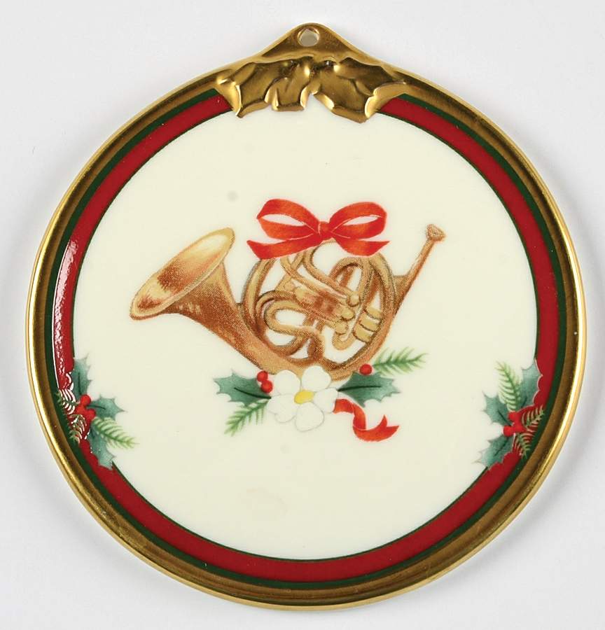 Yuletide (Bone) Ornament by Pfaltzgraff-1