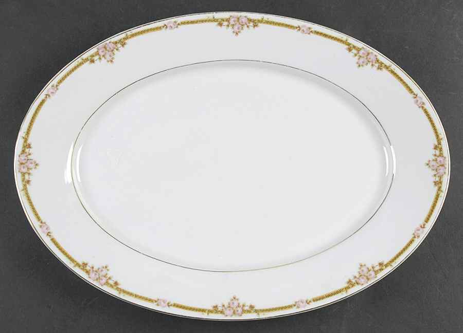 Mignon 14" Oval Serving Platter by Pfeiffer & Lowenstein-1
