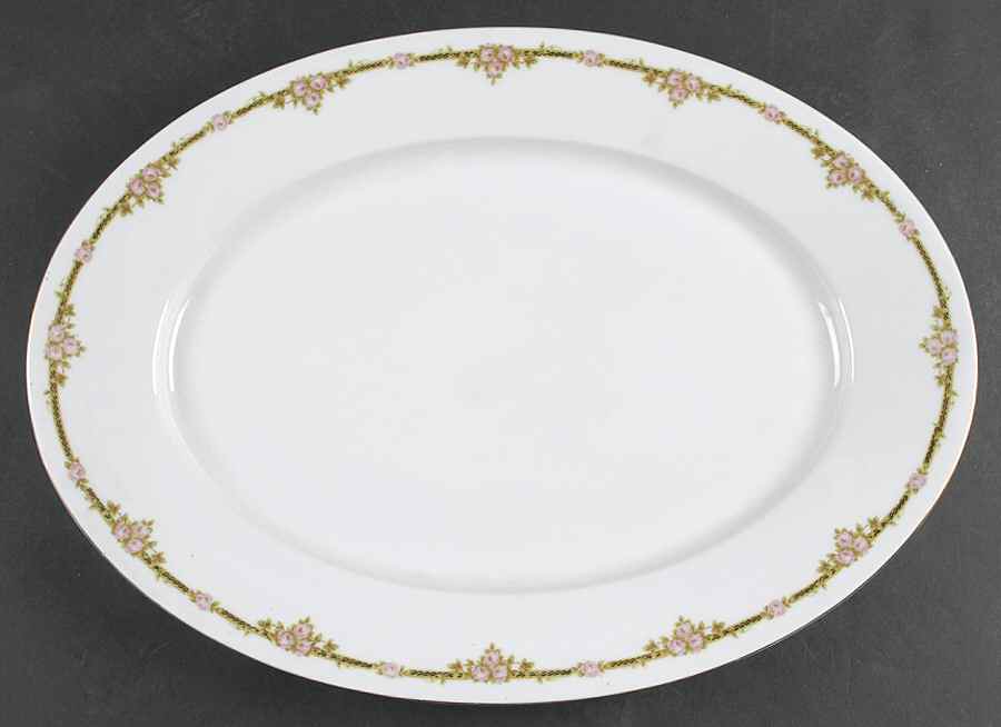 Mignon 17" Oval Serving Platter by Pfeiffer & Lowenstein-1