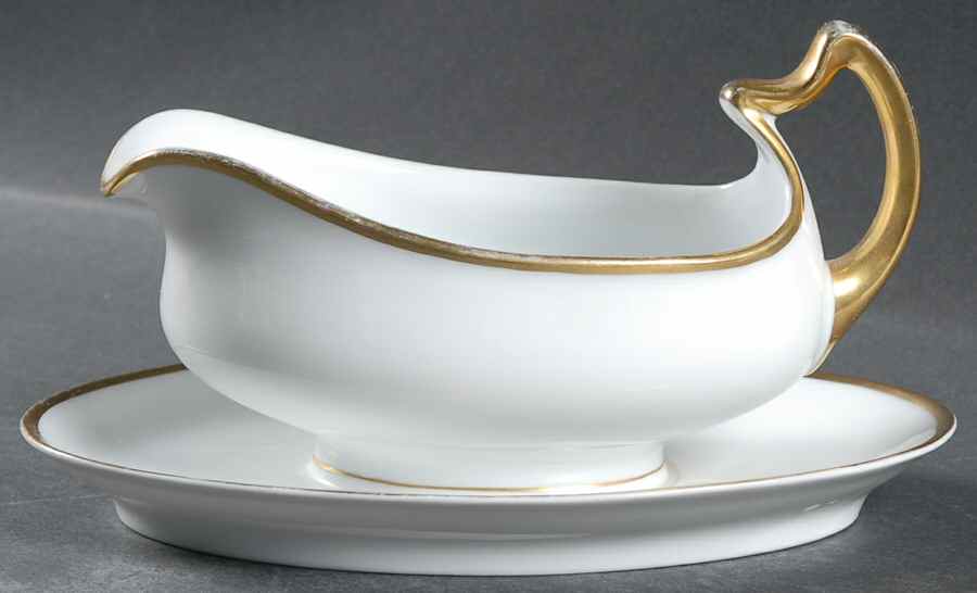 Duchess Gravy Boat with Attached Underplate by Pfeiffer & Lowenstein-1