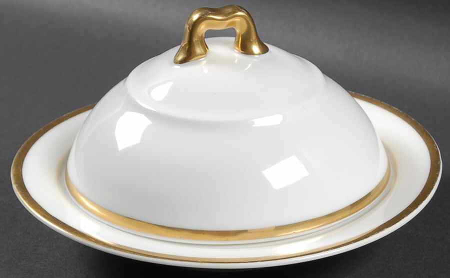 Duchess Round Covered Butter by Pfeiffer & Lowenstein-1