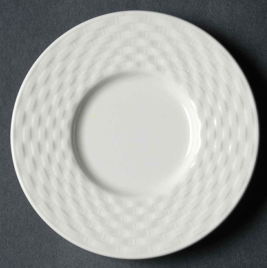 President White Saucer for Demitasse Cup by Pagnossin-1