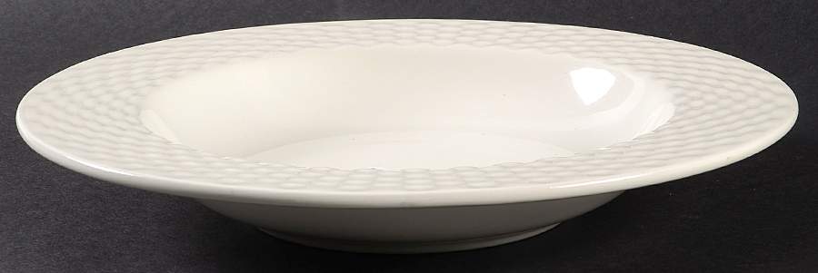 President White Rim Soup Bowl by Pagnossin-1