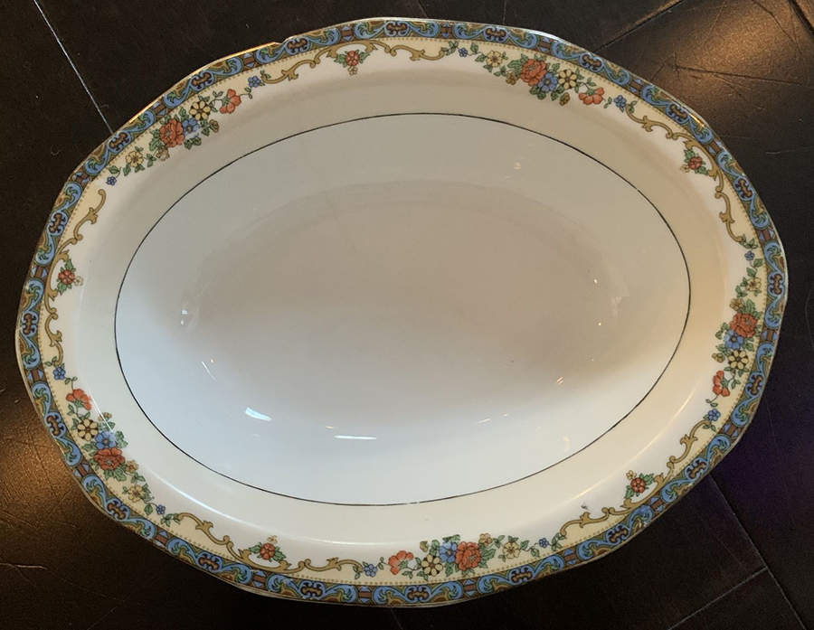 PHE1 9" Oval Vegetable Bowl by Phoenix (Czech)-1