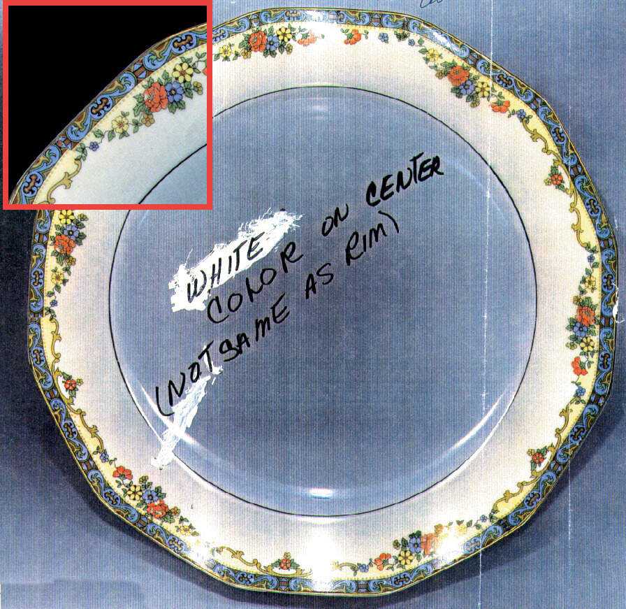 PHE1 Dinner Plate by Phoenix (Czech)-1