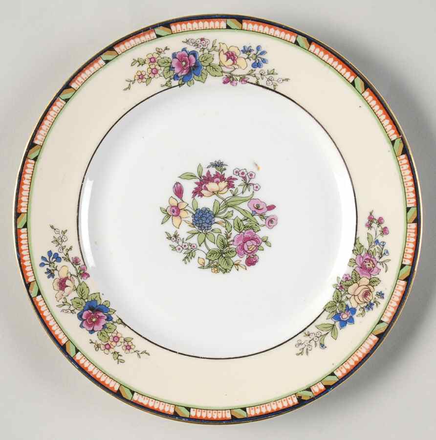 3552 Bread & Butter Plate by Phoenix (Czech)-1