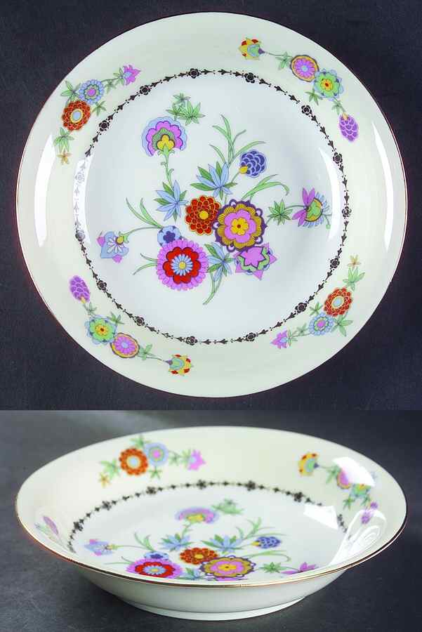 PHE8 Coupe Soup Bowl by Phoenix (Czech)-1