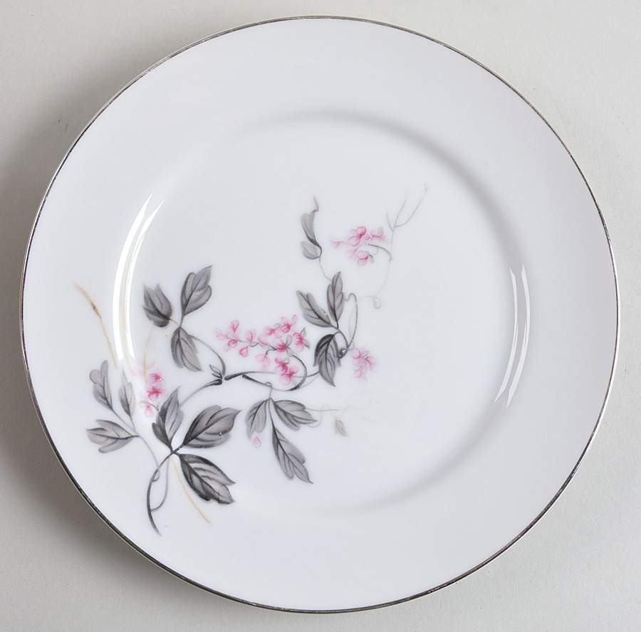 Pink Dawn Salad Plate by Phoenix (Japan)-1