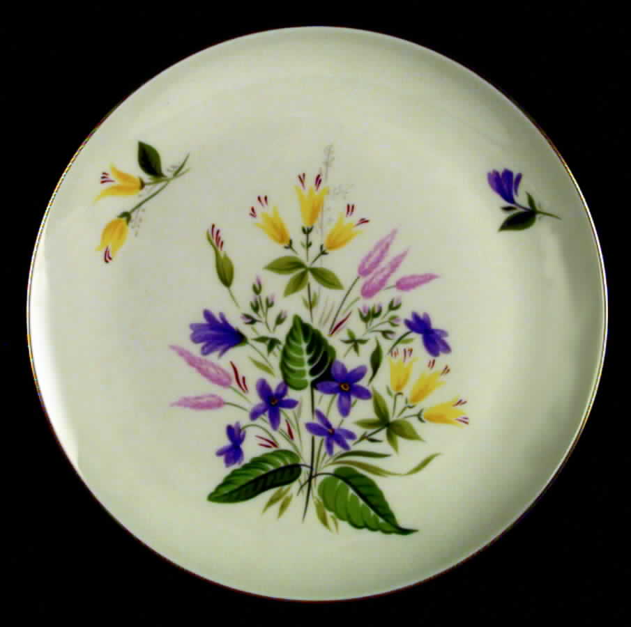 April Dinner Plate by Pickard-1