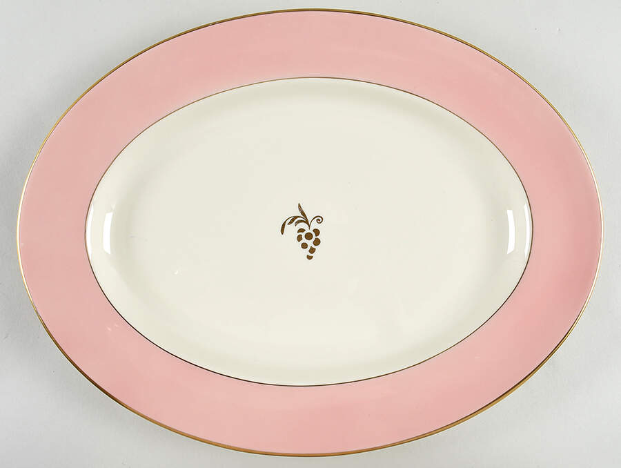 Arlington 15" Oval Serving Platter by Pickard-1
