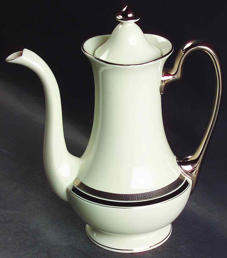 Athena Tea/Coffee Pot & Lid by Pickard-1