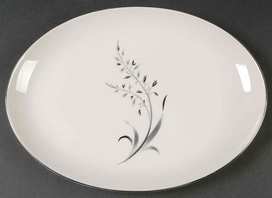 Avena 12" Oval Serving Platter by Pickard-1