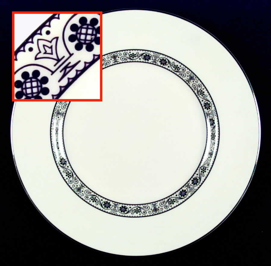 Barcelona Dinner Plate by Pickard-1