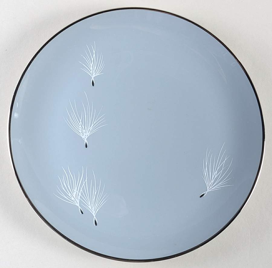 Blue Skies Salad Plate by Pickard-1