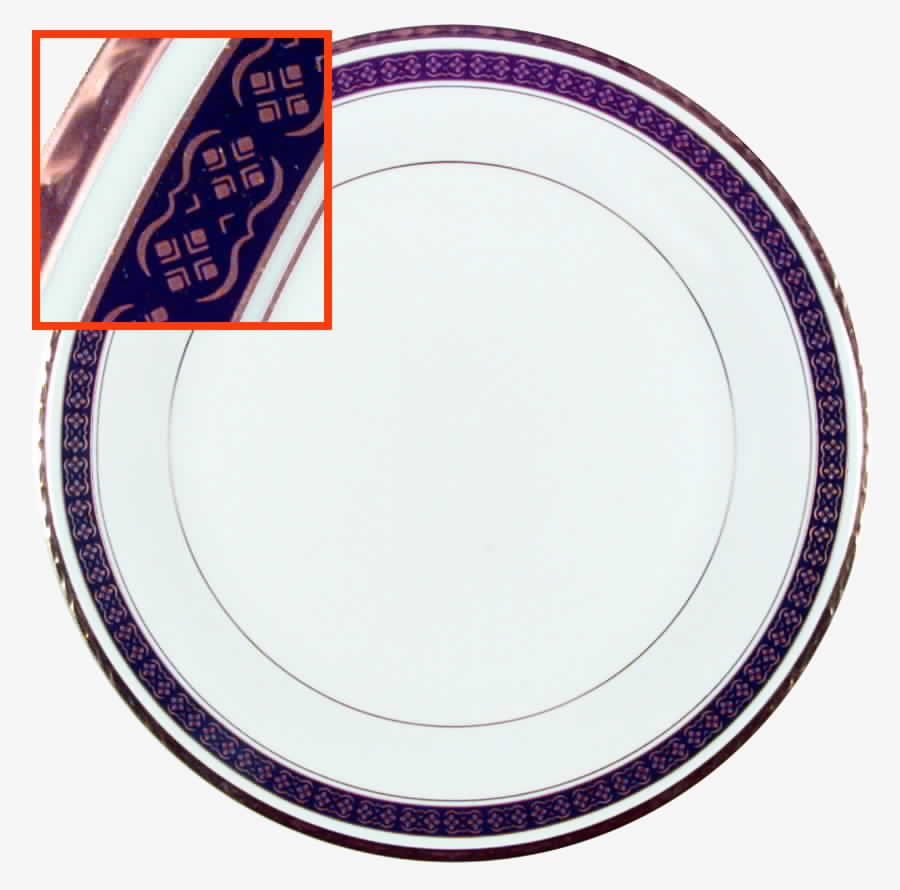 Black Sapphire Dinner Plate by Pickard-1