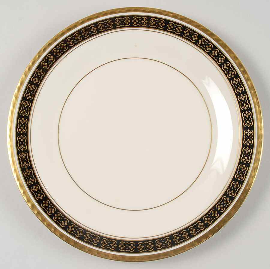 Black Sapphire Salad Plate by Pickard-1