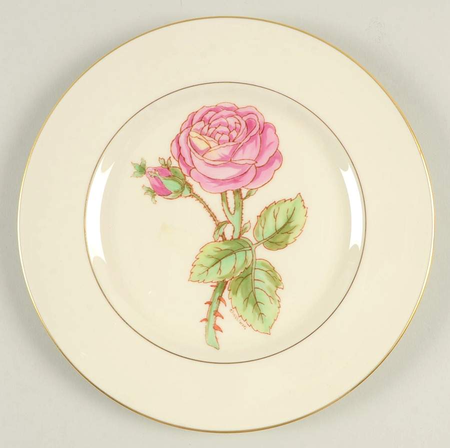 Botany Salad Plate by Pickard-1