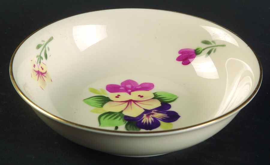 Bouquet Fruit/Dessert (Sauce) Bowl by Pickard-1