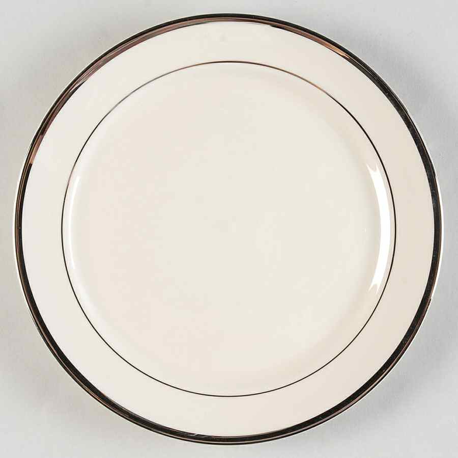 Bracelet Platinum Salad Plate by Pickard-1