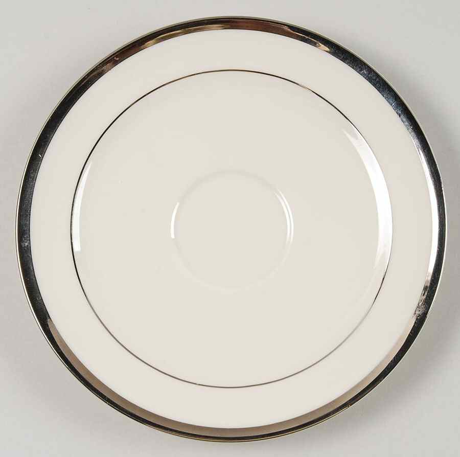 Bracelet Platinum Saucer for Demitasse Cup by Pickard-1