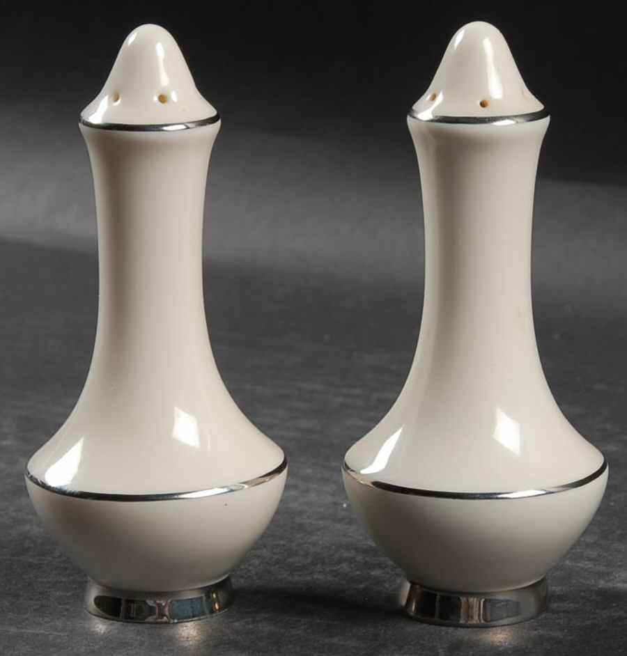 Brocade Salt & Pepper Set by Pickard-1