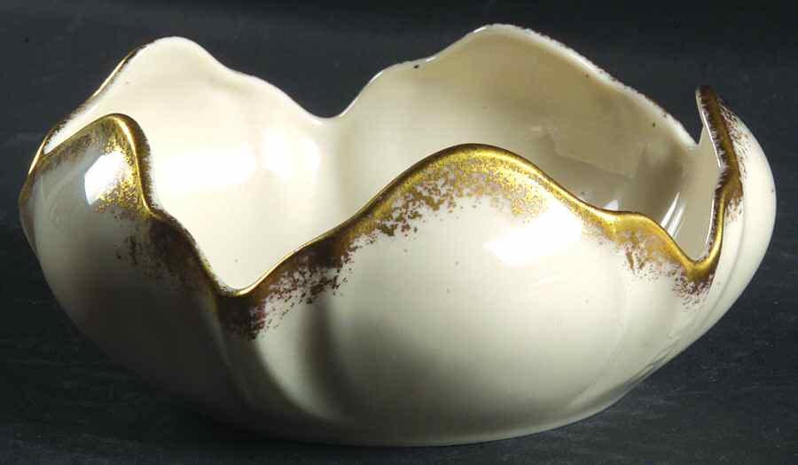 Brown Rose Open Candy Dish by Pickard-1